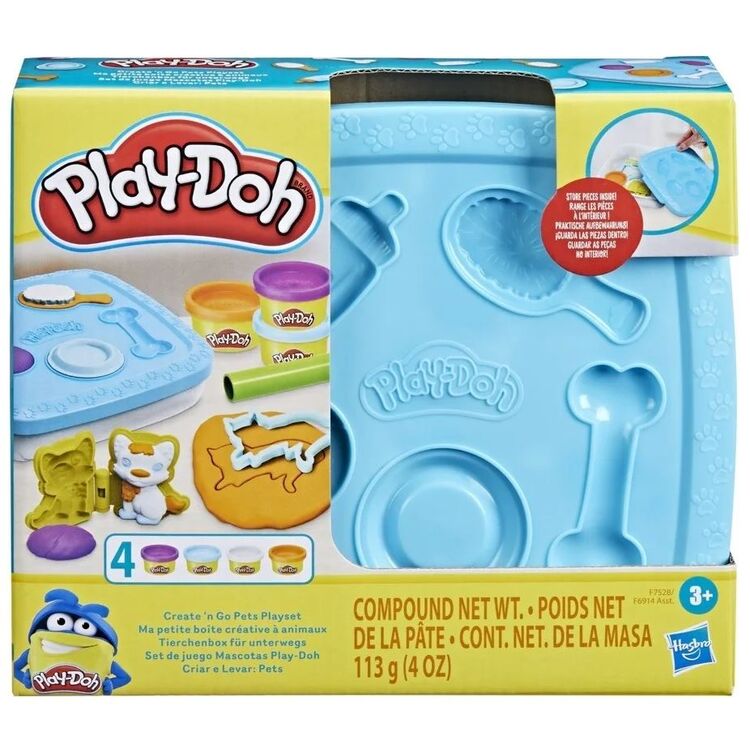 Product Hasbro Play-Doh: Create n Go Pets Playset (F7528) image