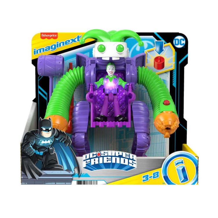 Product Mattel Imaginext: DC Super Friends - The Joker Battling Robot (HGX80) image