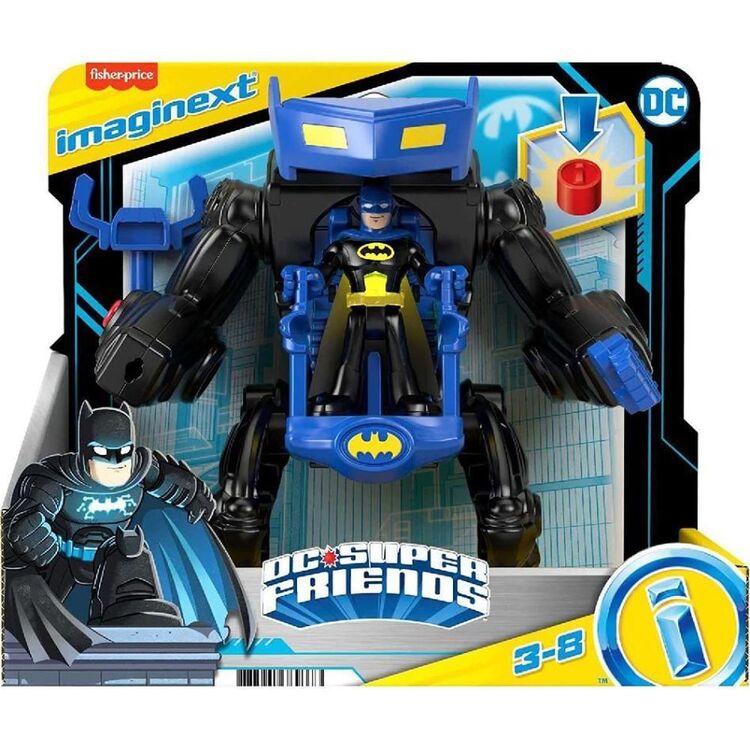 Product Mattel Imaginext: DC Super Friends - Batman Battling Robot (HGX79) image