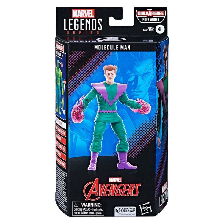 Product Hasbro Fans - Marvel Legends: Molecule Man Action Figure (15cm) (Build-A-Figure Puff Adder) (F6612) image