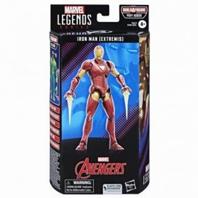 Product Hasbro Fans - Marvel Legends: Iron Man (Extremis) Action Figure (15cm) (Build-A-Figure Puff Adder) (Excl.) (F6617) image