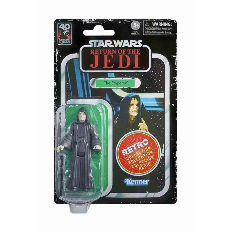 Product Hasbro Fans - Disney Star Wars: Return of the Jedi Retro Collection - The Emperor Action Figure (10cm) (F7275) image