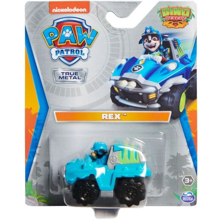 Product Spin Master Paw Patrol: Dino Rescue - Rex True Metal Vehicle (20136996) image