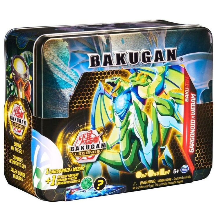 Product Spin Master Bakugan Legends: Baku-tin - Garganoid X Webam (6066256) image