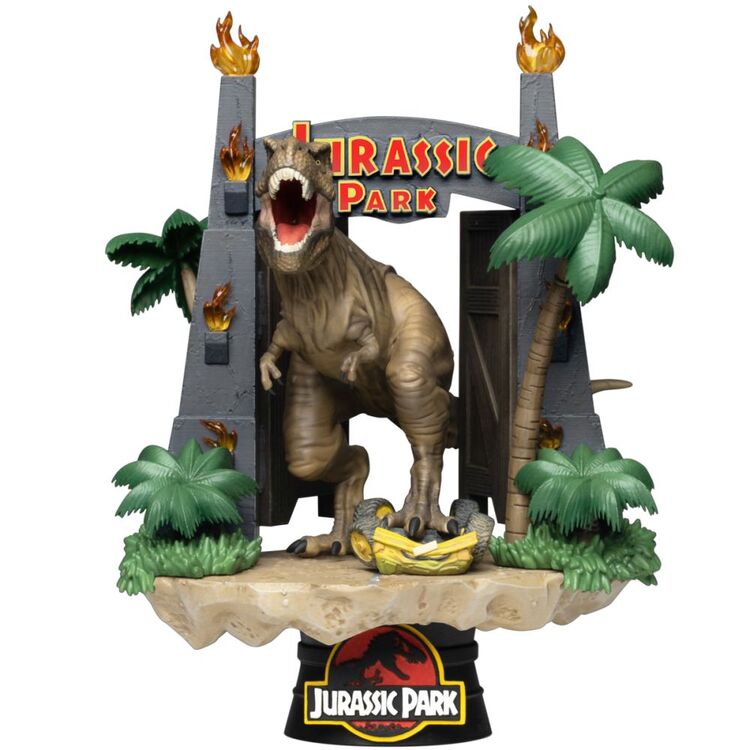 Product BK D-Stage Jurassic Park - Park Gate Diorama (15cm) (DS-088) image