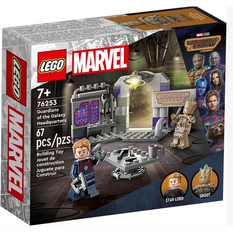 Product LEGO® Marvel: Guardians of the Galaxy Vol.3 - Guardians of the Galaxy Headquarters (76253) image