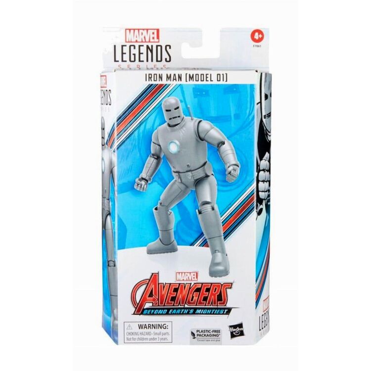 Product Hasbro Fans Marvel Avengers: Legends Series (60th Anniversary) - Beyond Earths Mightiest - Iron Man (Model 01) Action Figure (F7061) image