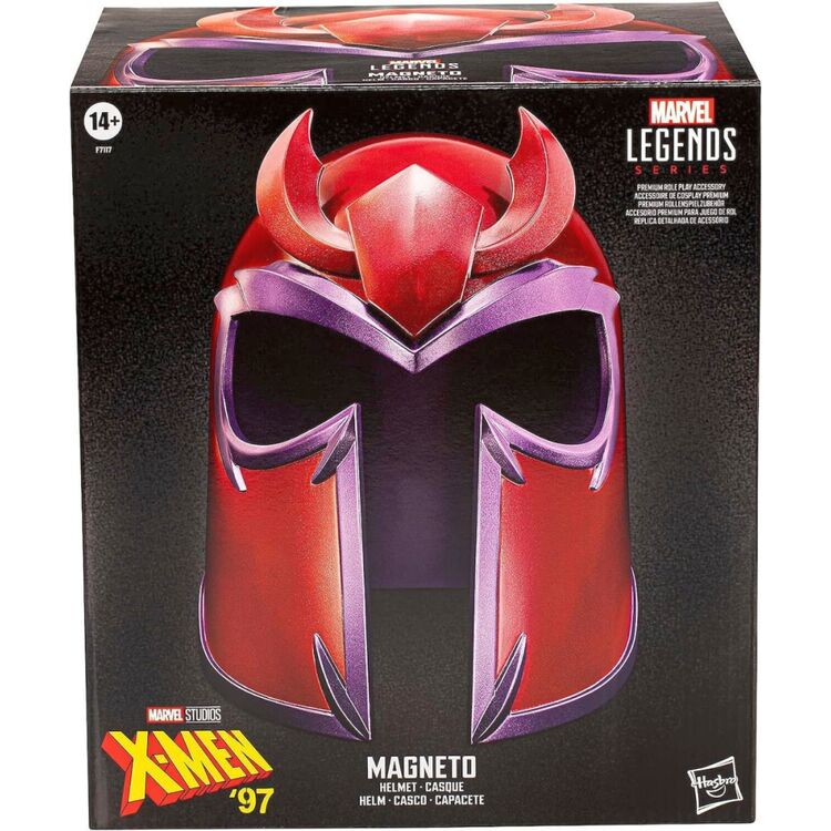 Product Hasbro Fans Marvel Legends Series - X-Men 97 - Magneto Premium Roleplay Helmet 1:1 (F7117) image