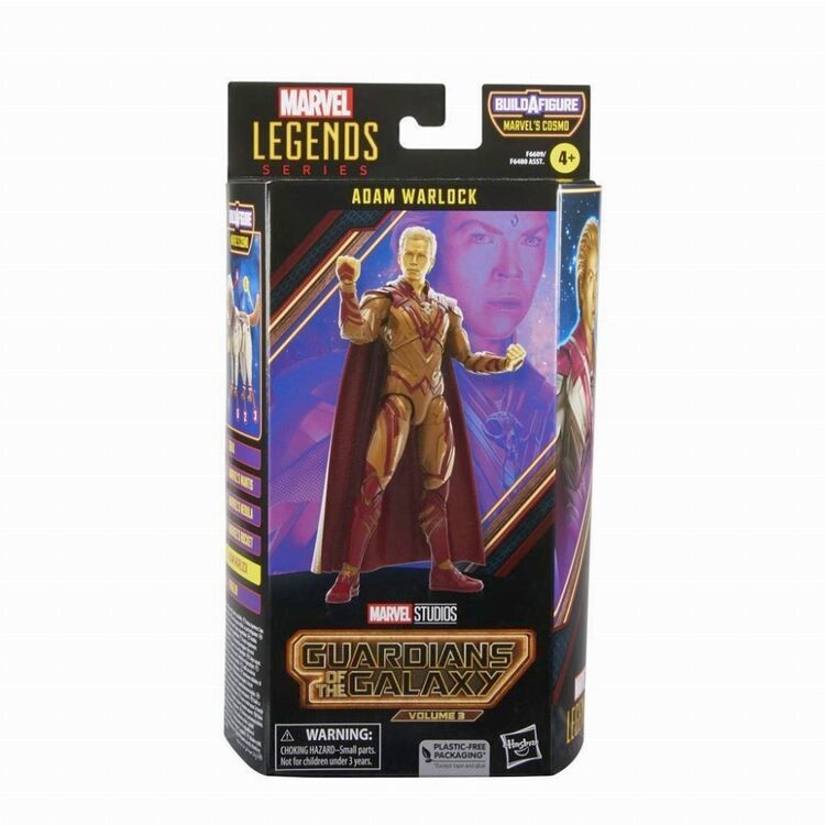 Product Hasbro Fans Marvel Legends Series: Guardians of the Galaxy Volume 3 - Adam Warlock Action Figure (Build-A-Figure) (15cm) (F6609) image