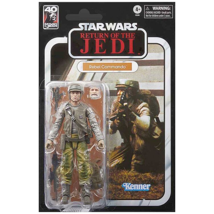 Product Hasbro Fans Disney Star Wars: The Black Series Deluxe Return of the Jedi - Rebel Commando Action Figure (15cm) (F8285) image