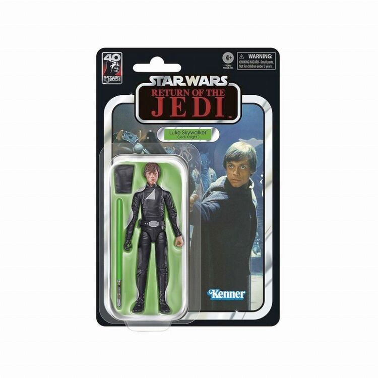 Product Hasbro Fans Disney Star Wars 40th Return of the Jedi: The Black Series: Luke Skywalker (Jedi Knight) Action Figure (15cm) (F7080) image