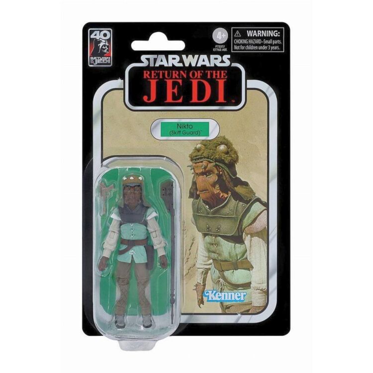 Product Hasbro Fans Vintage Collection: Disney Star Wars Return of the Jedi - Nikto (Skiff Guard) Action Figure (10cm) (F7337) image