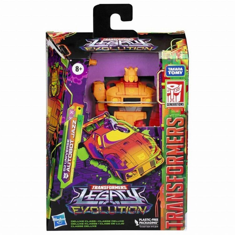 Product Hasbro Fans Transformers: Legacy Evolution - G2 Universe Autobot Jazz Deluxe Class Action Figure (14cm) (Excl.) (F7510) image