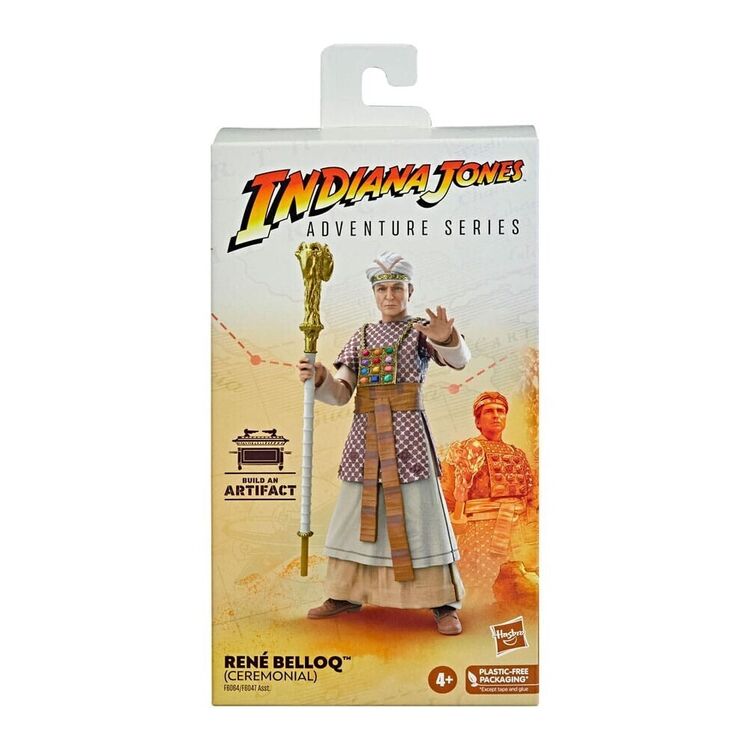 Product Hasbro Fans Adventure Series: Indiana Jones - Rene Belloq (Ceremonial) Action Figure (15cm) (Excl.) (F6064) image