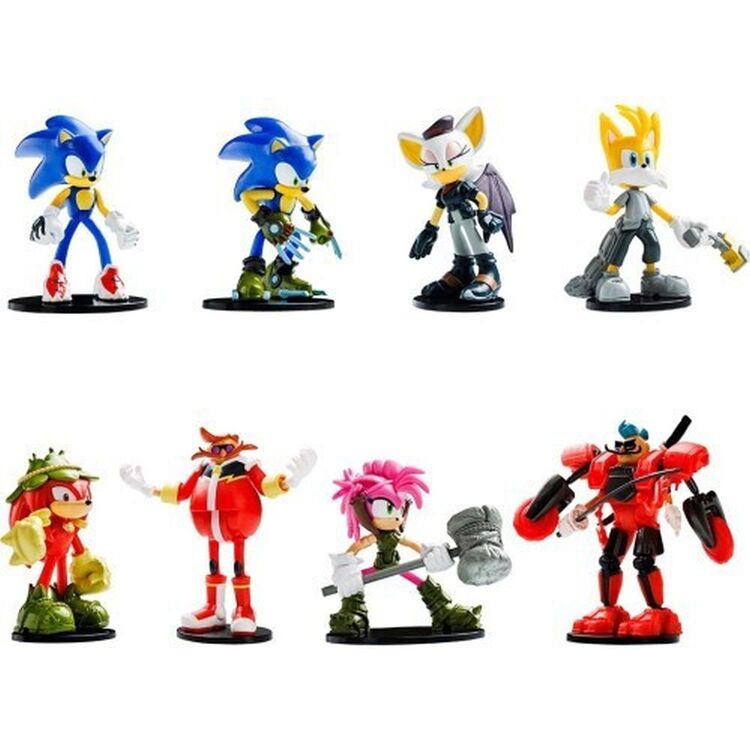 Product P.M.I. Sonic Prime - 4 Pack (S1) Action Figures (7.5cm) (Random) (SON6040) image