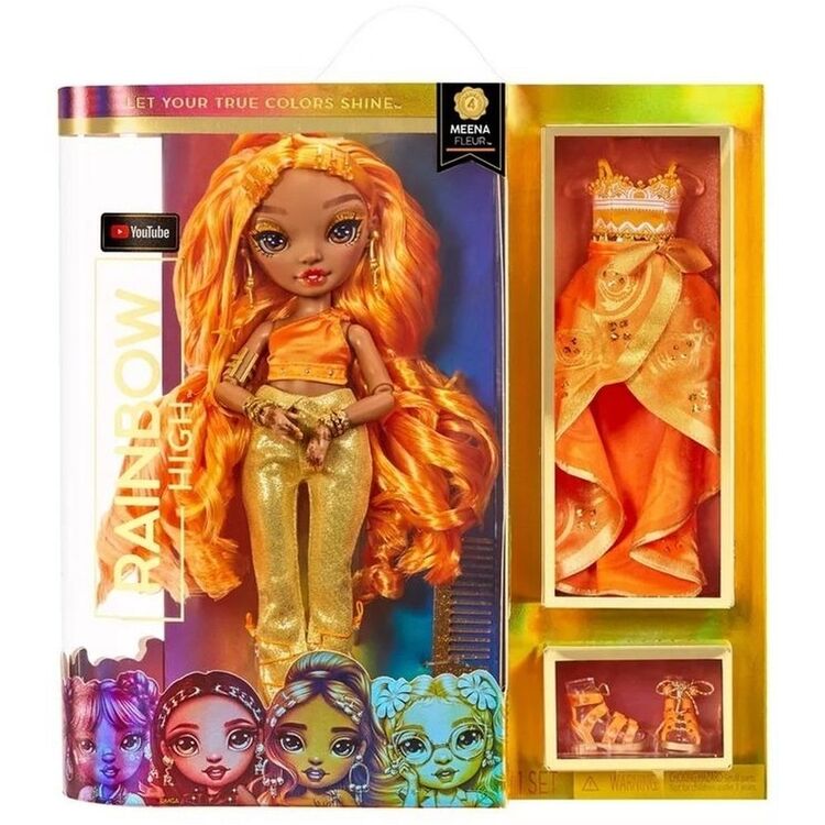 Product MGA Rainbow High - Meena Fleur (Saffron) Doll (578284EUC) image