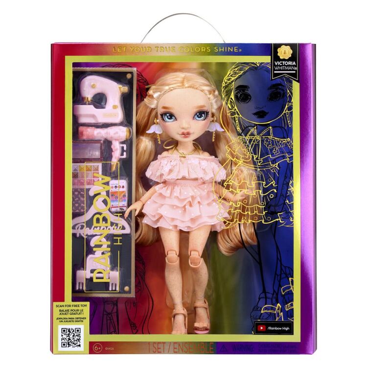 Product MGA Rainbow High: Victoria Whitman (Light Pink) Doll (583134EUC) image