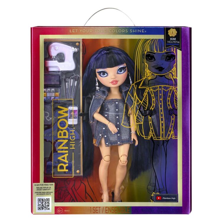 Product MGA Rainbow High: Kim Nguyen (Denim Blue) Doll (583158EUC) image