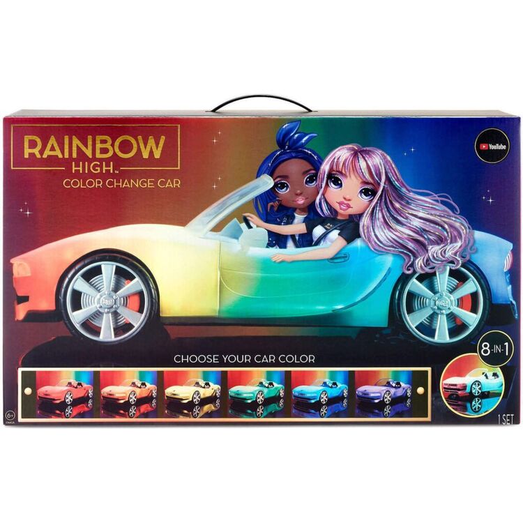 Product MGA Rainbow High: Color Change Car (574316EUC) image
