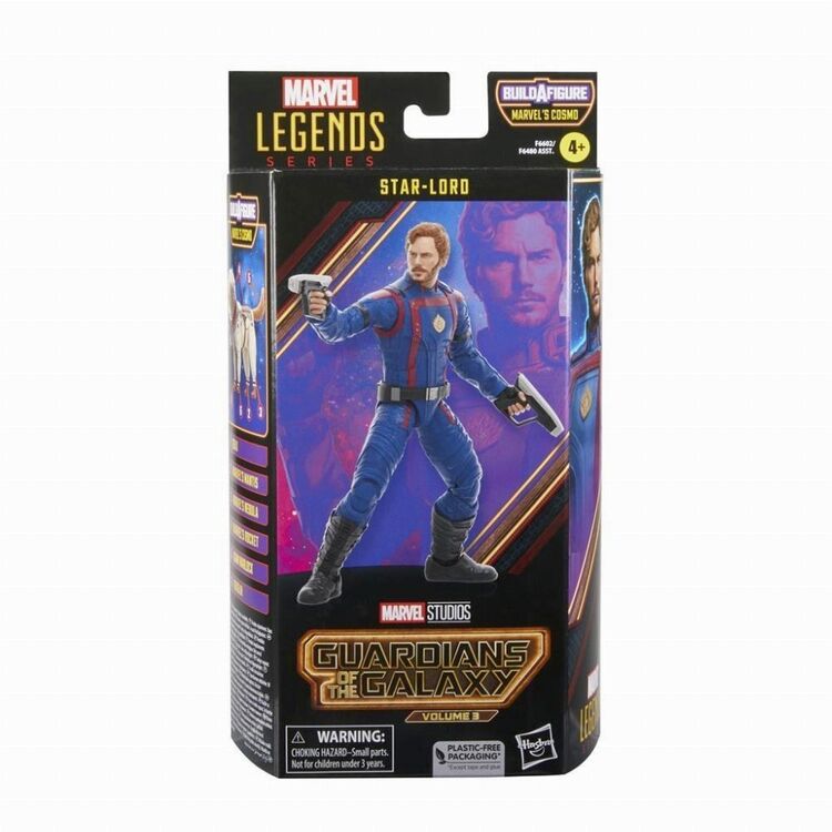 Product Hasbro Fans Marvel Legends Series: Guardians of the Galaxy Volume 3 - Star-Lord Action Figure (Build-A-Figure) (15cm) (F6602) image