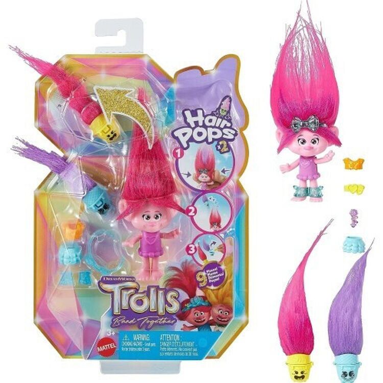 Product Mattel Trolls: Band Together - Pink Hair Pop (HNF10) image
