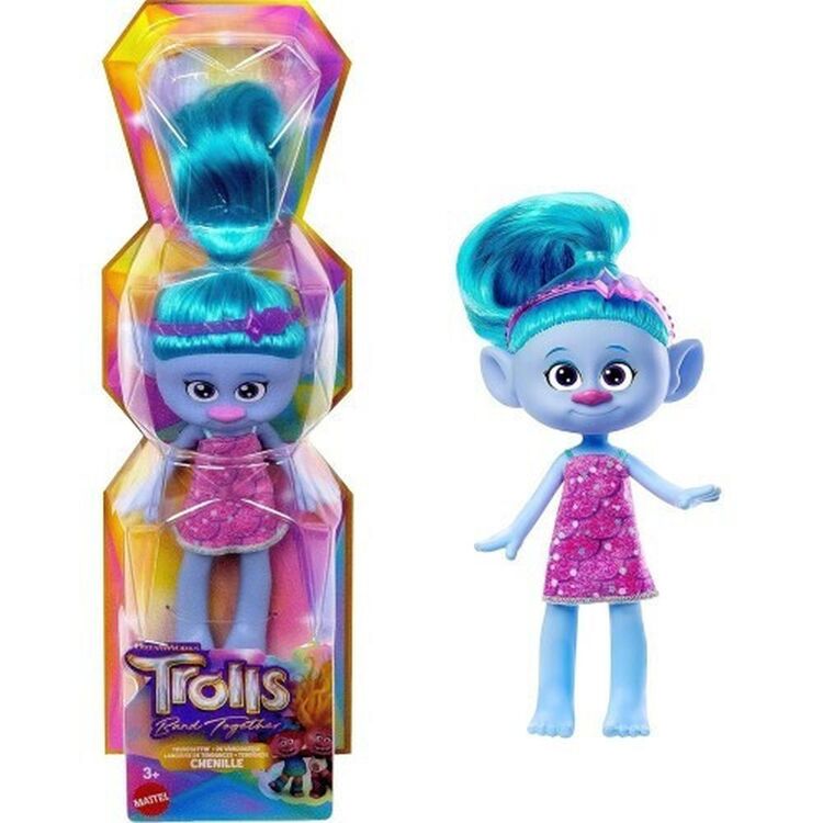 Product Mattel Trolls: Band Together - Trendsettin Chenille Fashion Doll (HNF15) image