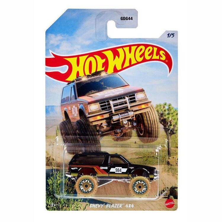 Product Mattel Hot Wheels: Baja Cars 4X4 - Chevy Blazer 4X4 (HLK20) image