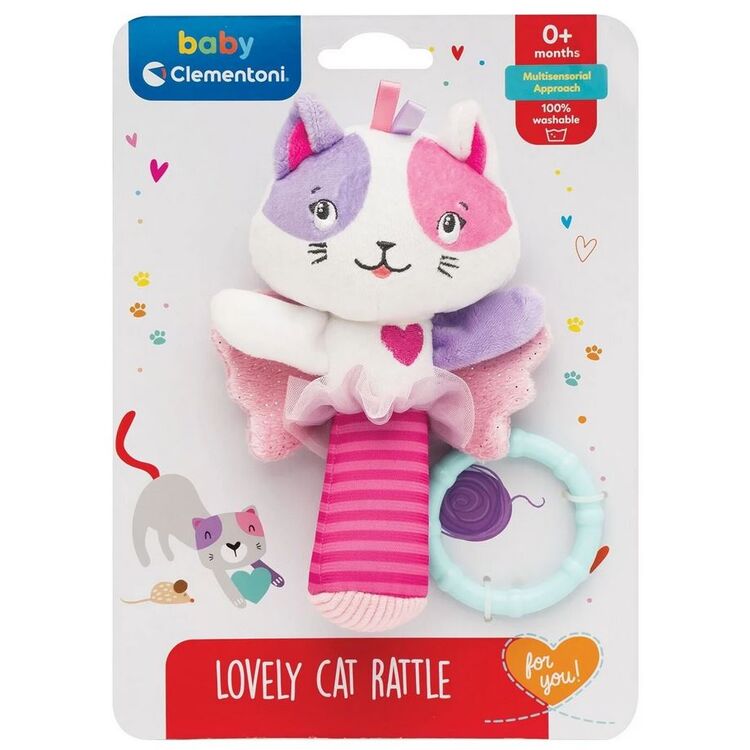 Product AS Baby Clementoni - Lovely Cat Rattle (1000-17784) image