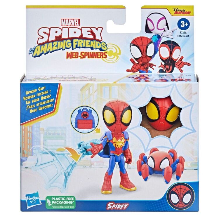 Product Hasbro Marvel Spidey and His Amazing Friends: Web-Spinners - Spidey Action Figure (F7256) image