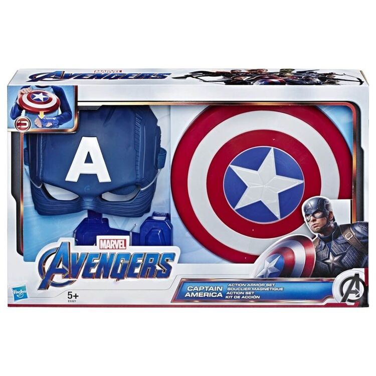 Product Hasbro Marvel: Avengers - Captain America Action Armor Set (E5321) image