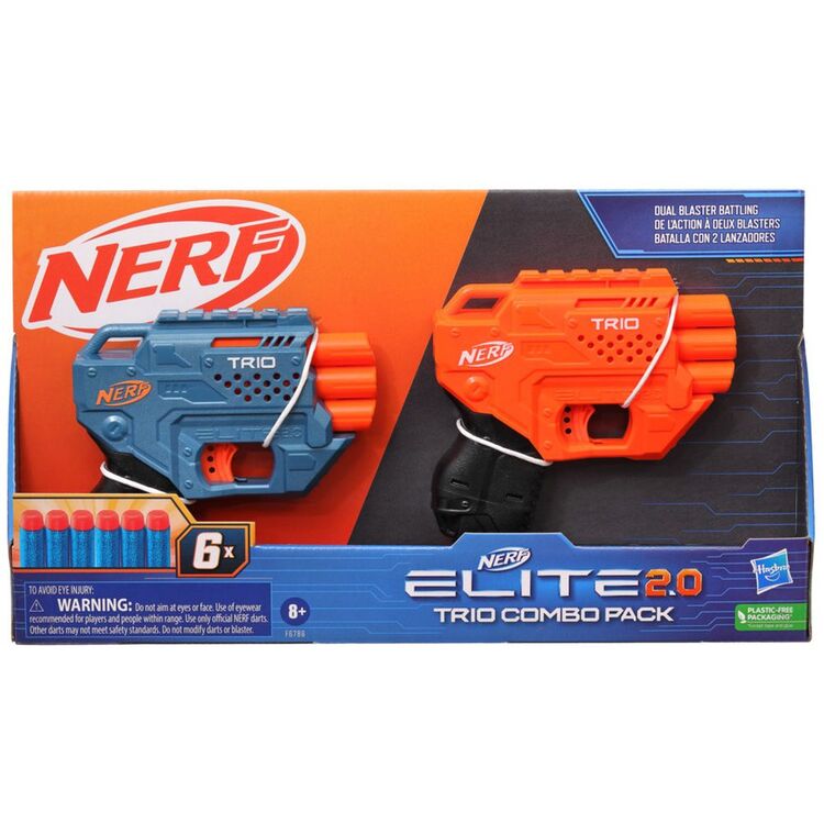 Product Hasbro Nerf Elite 2.0 Trio Combo Pack (F6786) image