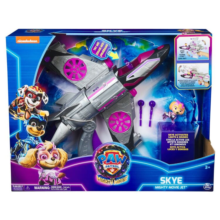 Product Spin Master Paw Patrol: The Mighty Movie - Skye Mighty Movie Jet (6067498) image