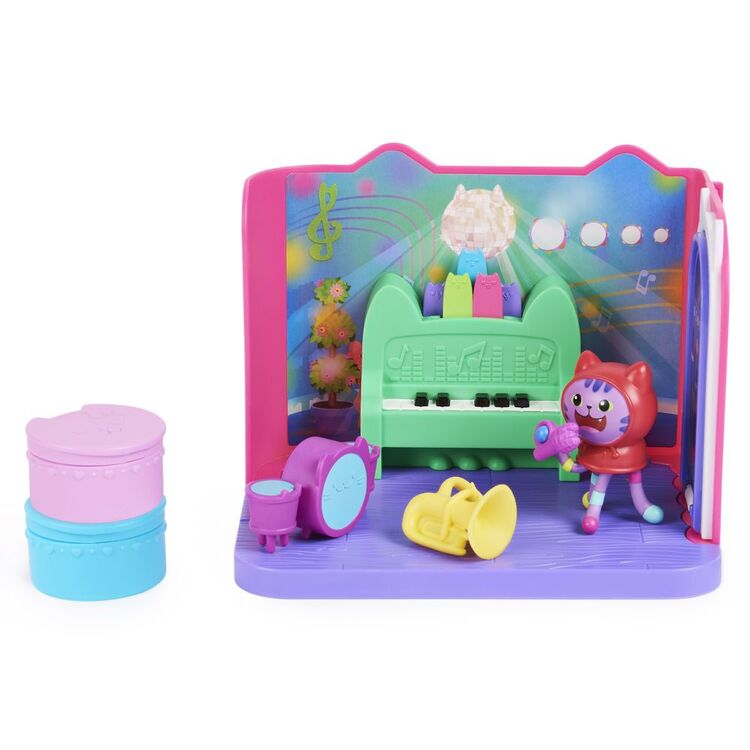 Product Spin Master Gabbys Dollhouse: Daniel James Catnip Groovy Music Room - Music Deluxe Room Set (6065830) image