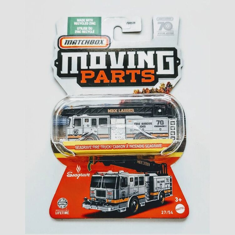 Product Mattel Matchbox: Moving Parts - Seagrave Fire Truck (HLG12) image