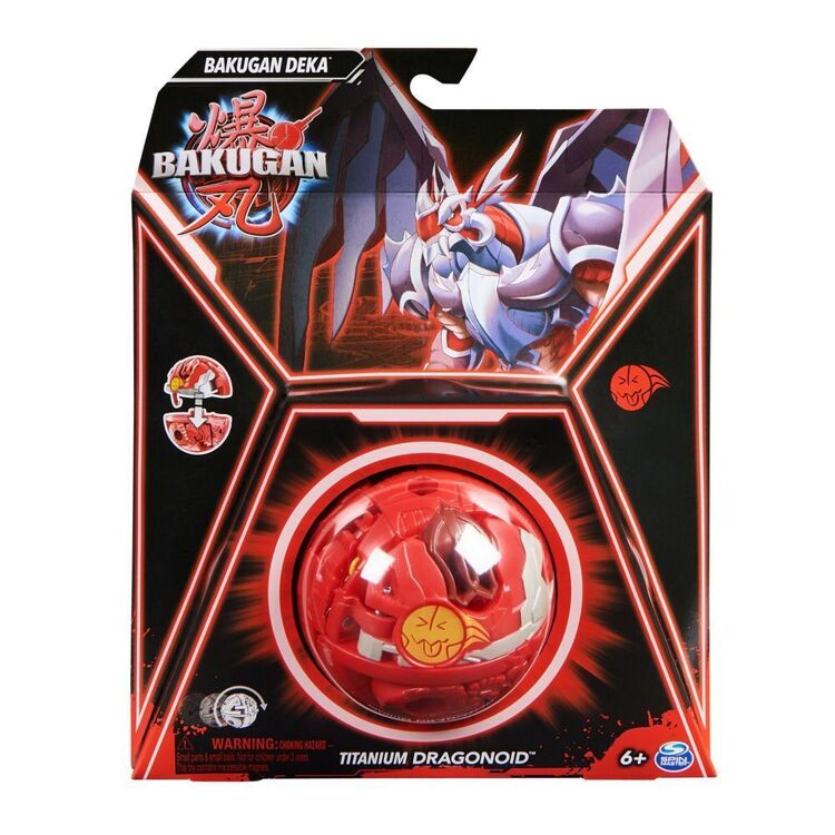 Product Spin Master Bakugan: Deka - Titanium Dragonoid Action Figure (20142170) image