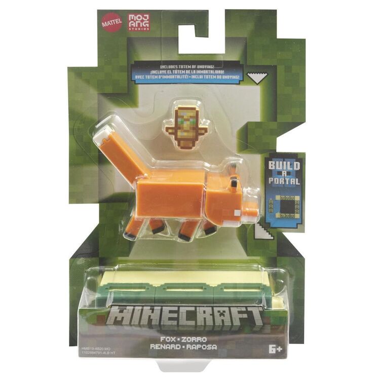 Product Mattel Minecraft: Build a Portal - Fox Core Figure (HMB19) image