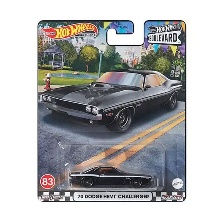 Product Mattel Hot Wheels Premium: Boulevard - 70 Dodge Hemi Challenger (HKF25) image