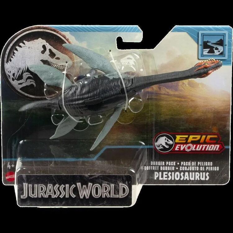 Product Mattel Jurassic World: Epic Evolution Danger Pack - Plesiosaurus (HTK48) image