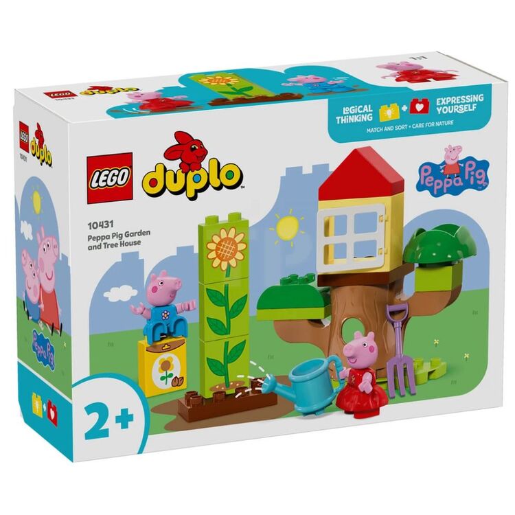 Product LEGO® DUPLO®: Peppa Pig Garden and Tree House (10431) image