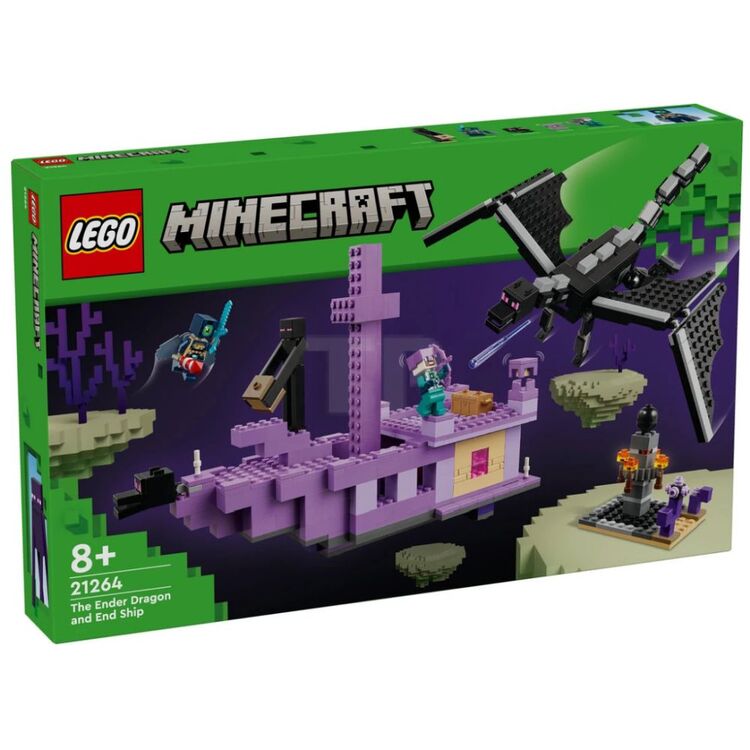 Product LEGO® Minecraft®: The Ender Dragon and End Ship (21264) image