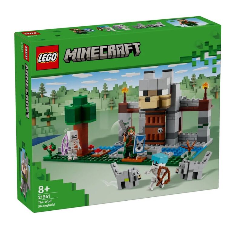 Product LEGO® Minecraft®: The Wolf Stronghold (21261) image