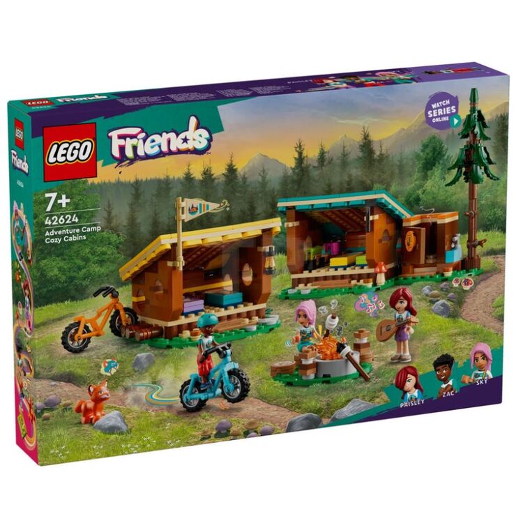 Product LEGO® Friends: Adventure Camp Cozy Cabins (42624) image