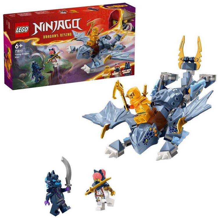 Product LEGO® NINJAGO®: Dragons Rising - Young Dragon Riyu (71810) image