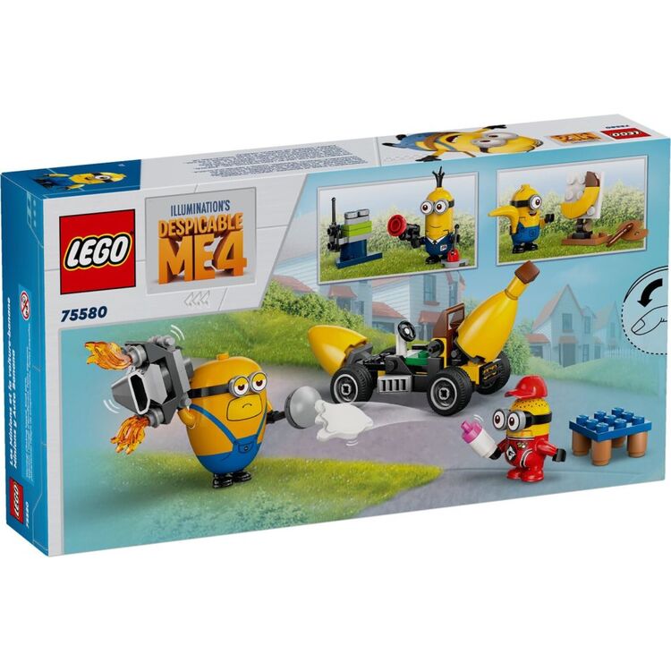 Product LEGO® Despicable Me: 4 Minions and Banana Car (75580) image