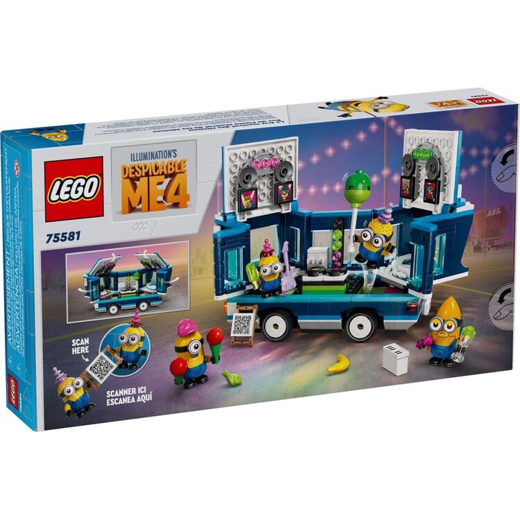 Product LEGO® Despicable Me: 4 Minions’ Music Party Bus (75581) image