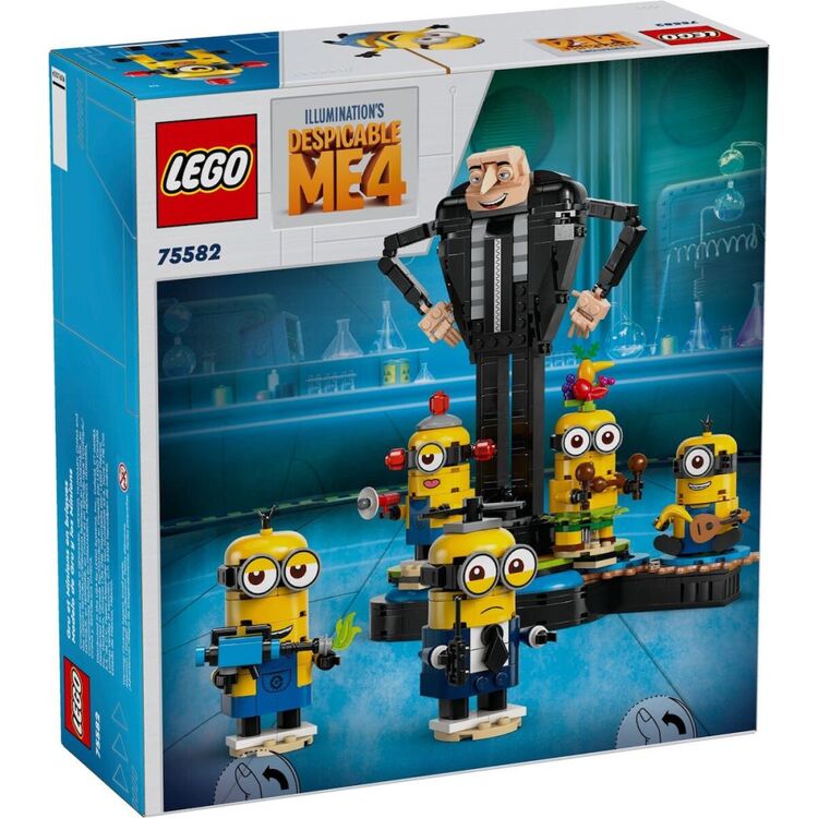 Product LEGO® Despicable Me: 4 Brick-Built Gru and Minions (75582) image