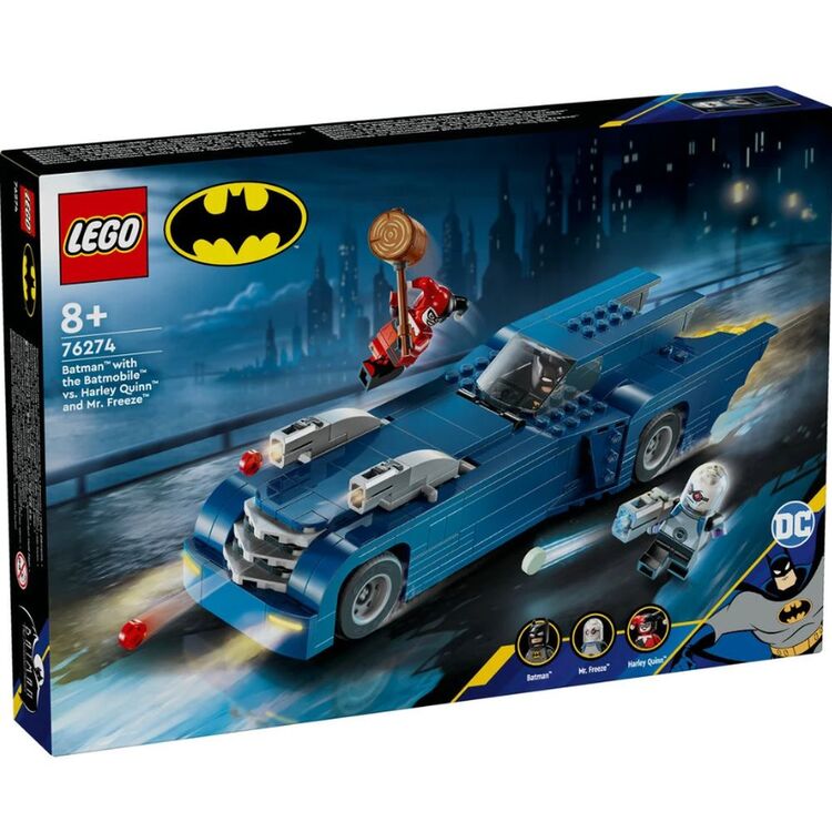 Product LEGO® DC Batman™: Batman with the Batmobile™ vs. Harley Quinn™  Mr. Freeze™ (76274) image
