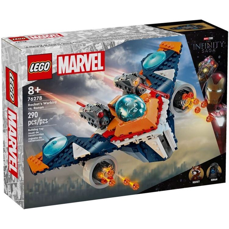 Product LEGO® Marvel: The Infinity Saga - Rocket’s Warbird vs. Ronan (76278) image