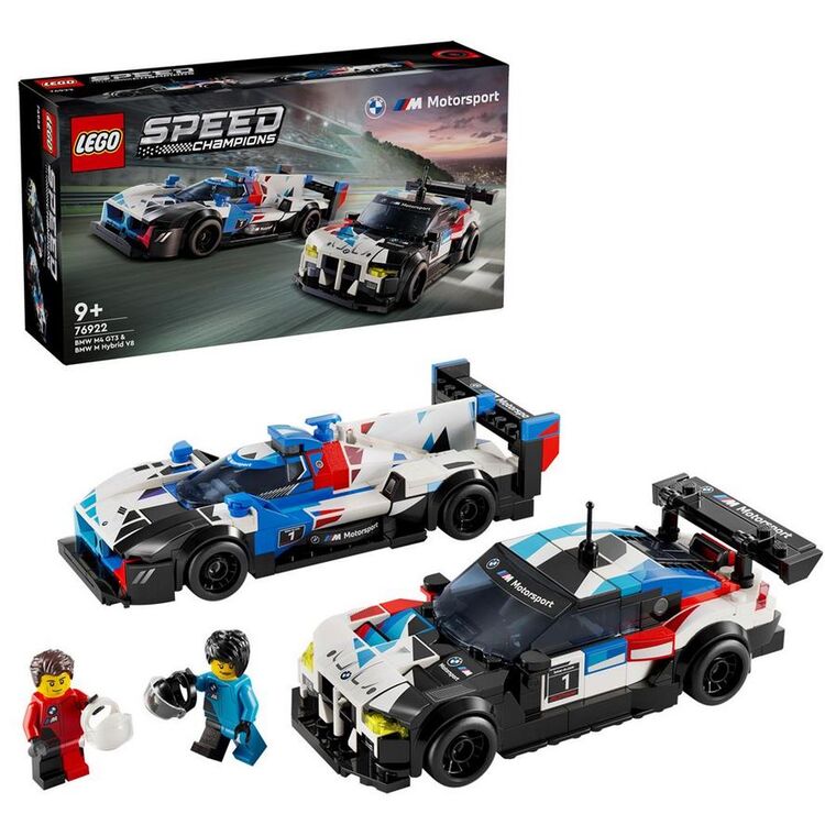 Product LEGO® Speed Champions: Bmw M4 Gt3  Bmw M Hybrid V8 Race Cars (76922) image