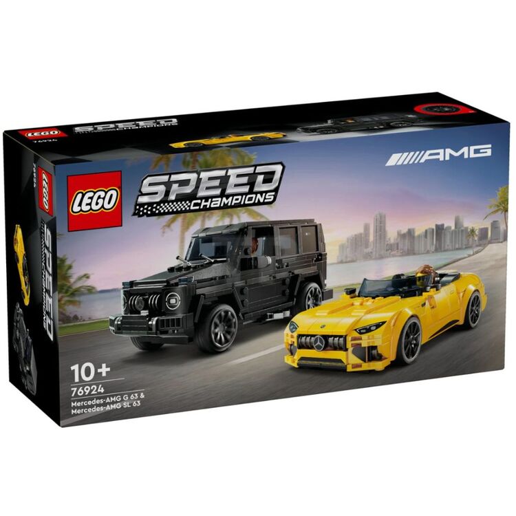 Product LEGO® Speed Champions: Mercedes-AMG G 63  Mercedes-AMG SL 63 (76924) image